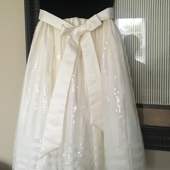 Cinderella Dress Flower Girl Black Velvet Tulle Skirt Sequin - Picture 4 of 5